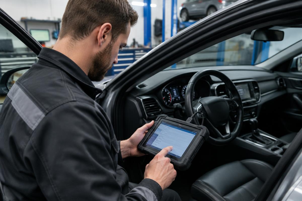 Vehicle computer diagnostics service